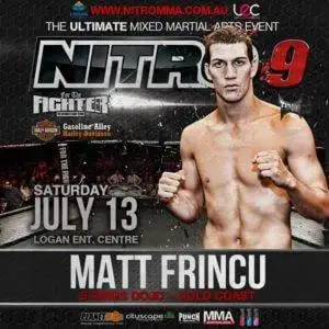Matty "The Menace" Frincu - Professional MMA FIghter